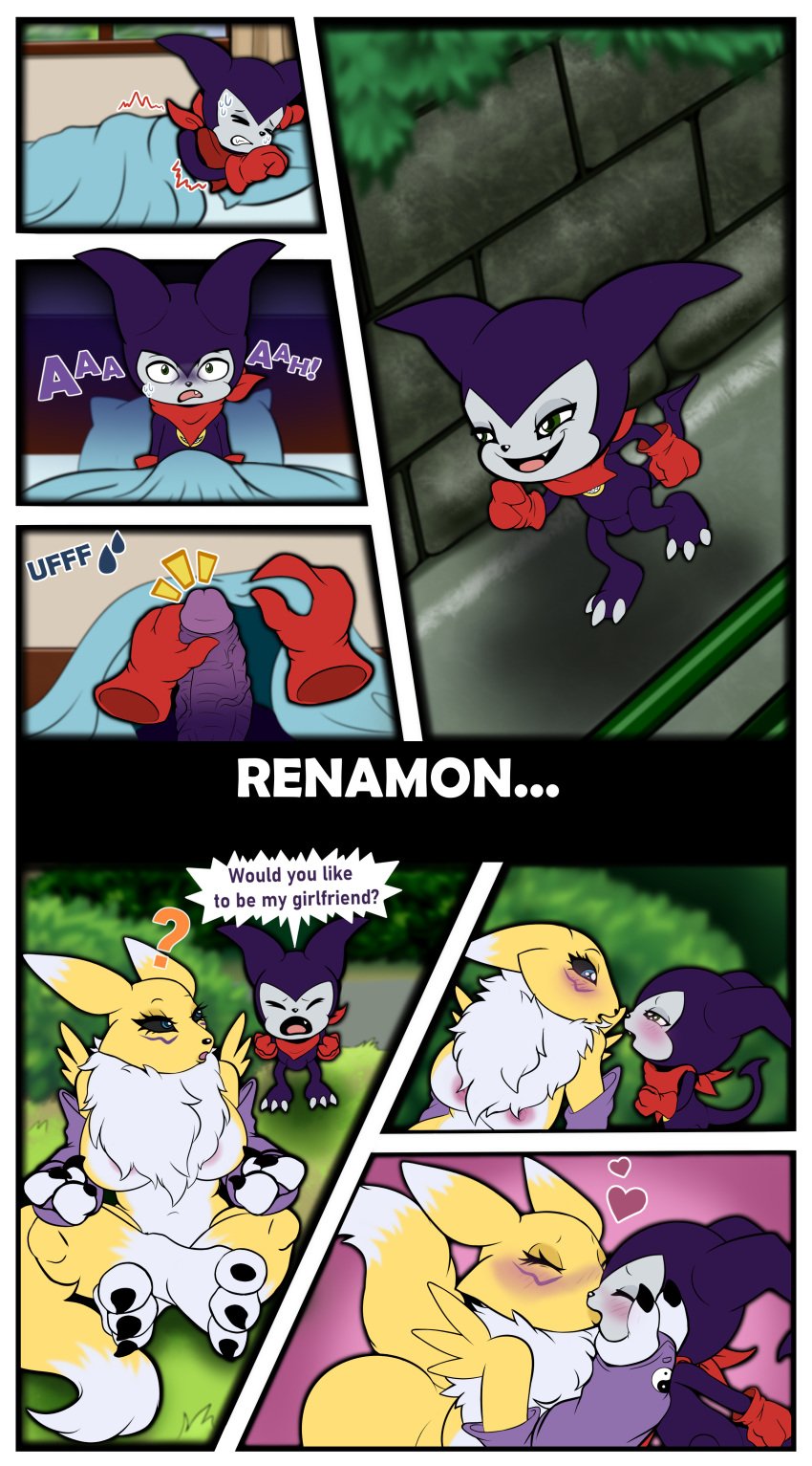 Impmon and Renamon page 1 full