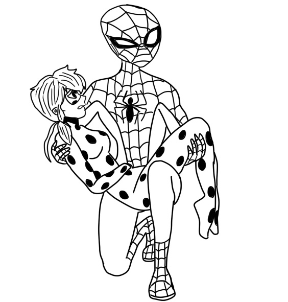 Ladybug and Spider-Man page 9 full