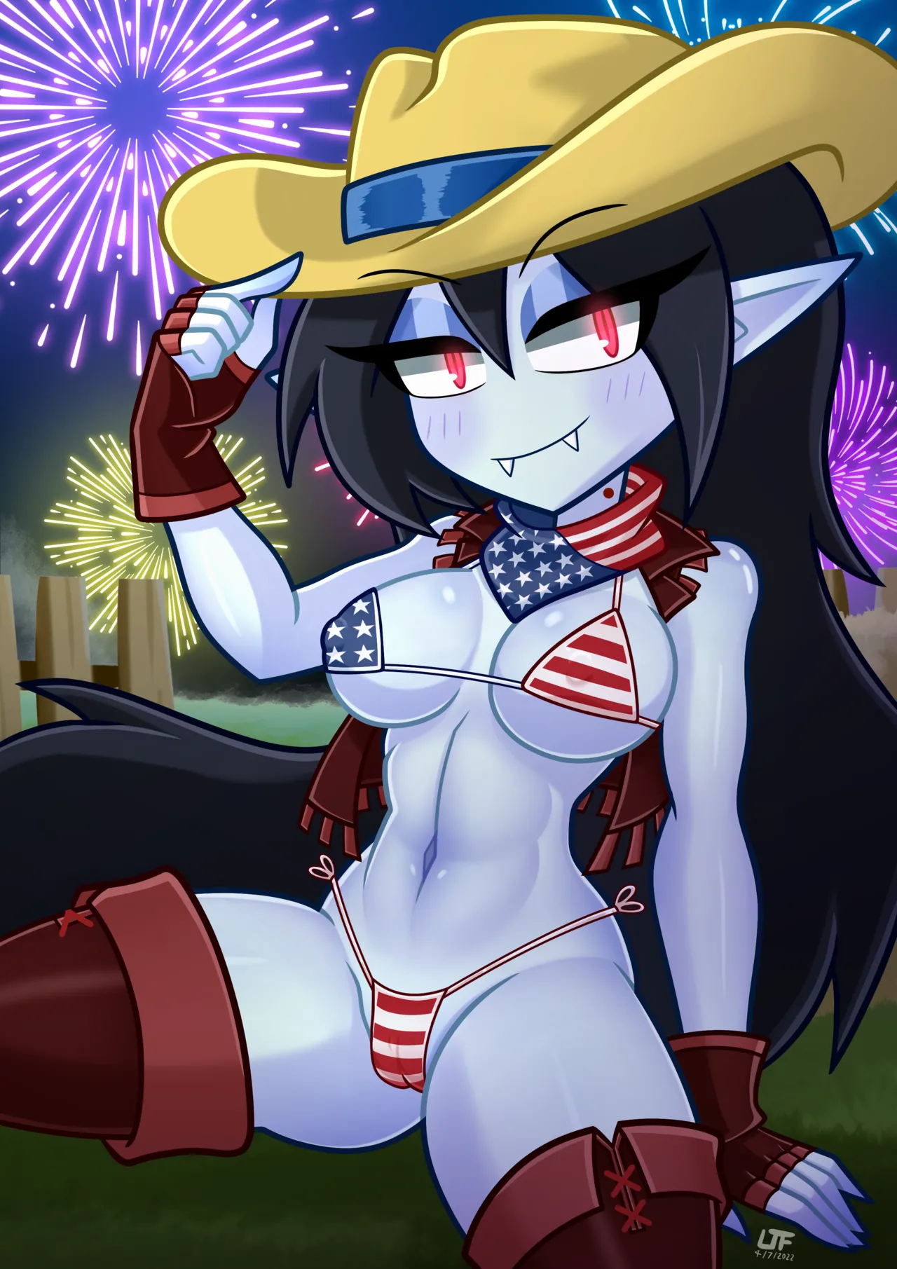Marceline the Cowboy page 1 full