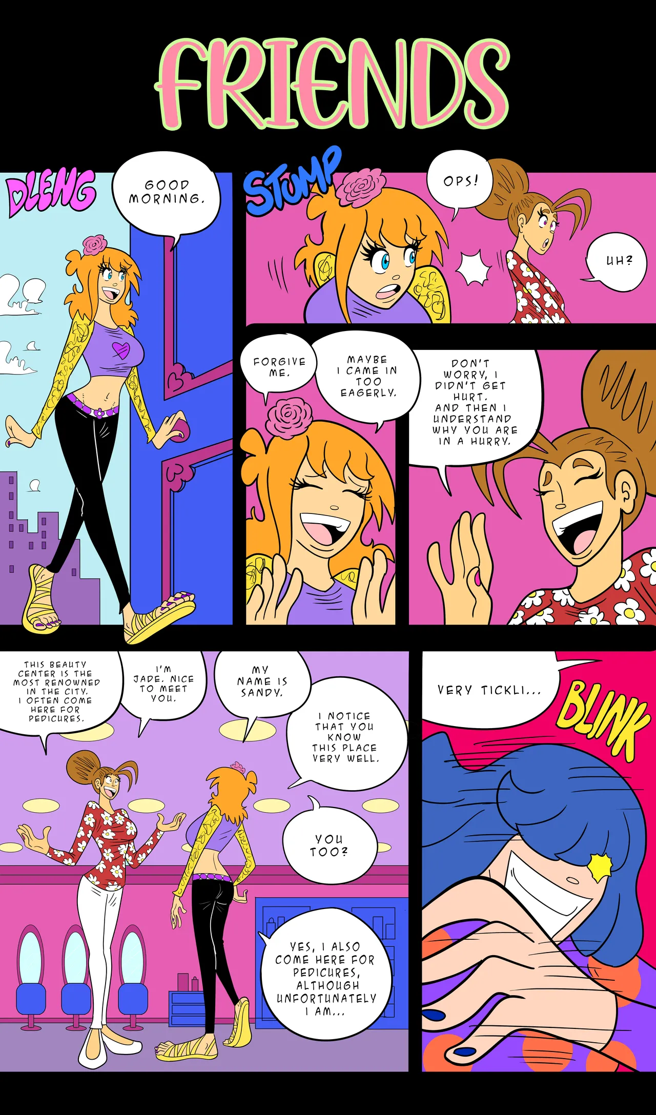 trappeddreamer - FRIENDS page 1 full