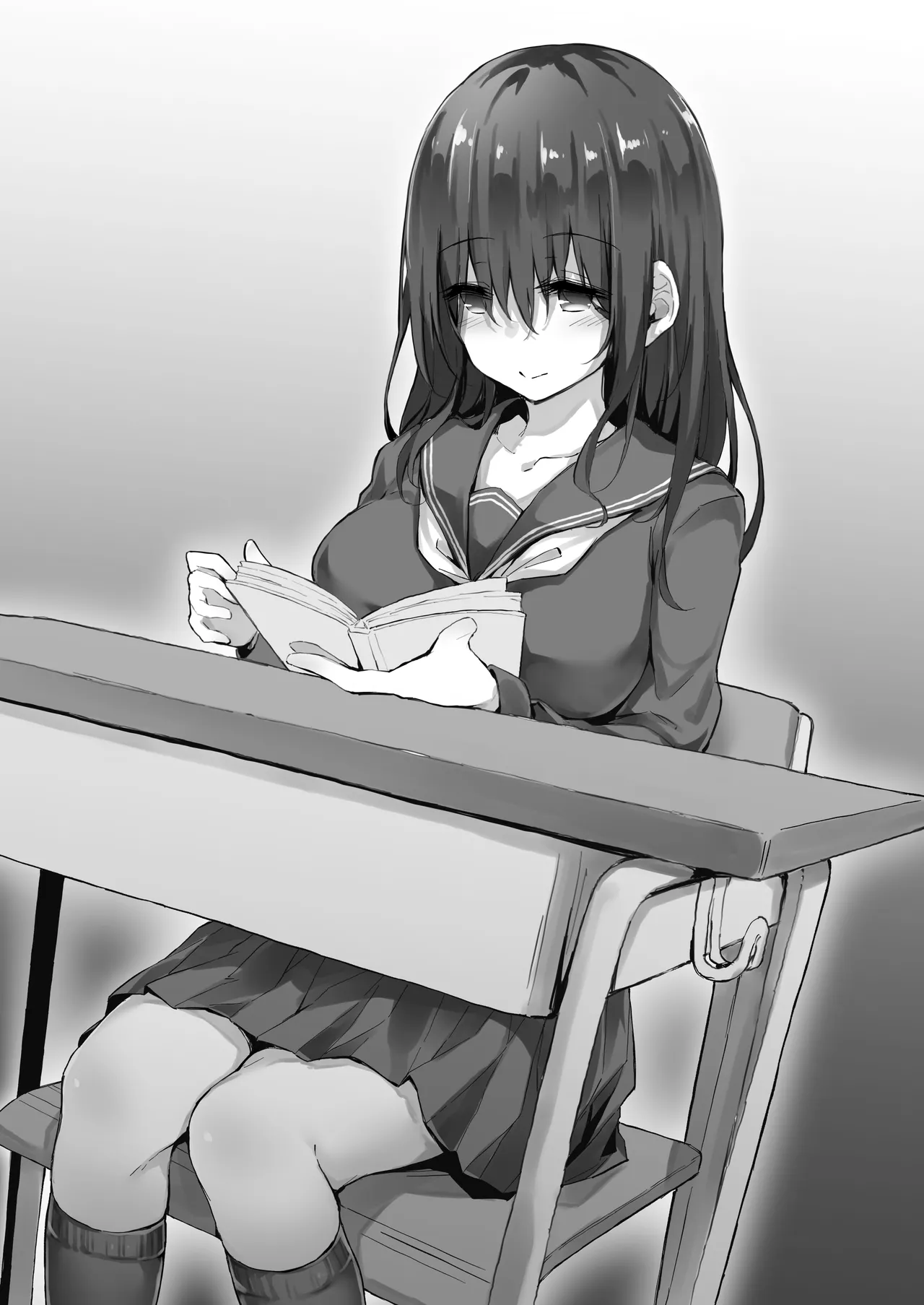 Ii Kanji datta Otonashii Classmate ga Douchou Atsuryoku ni Makete Hoka no Otoko no Mono ni Sareru Yatsu page 5 full