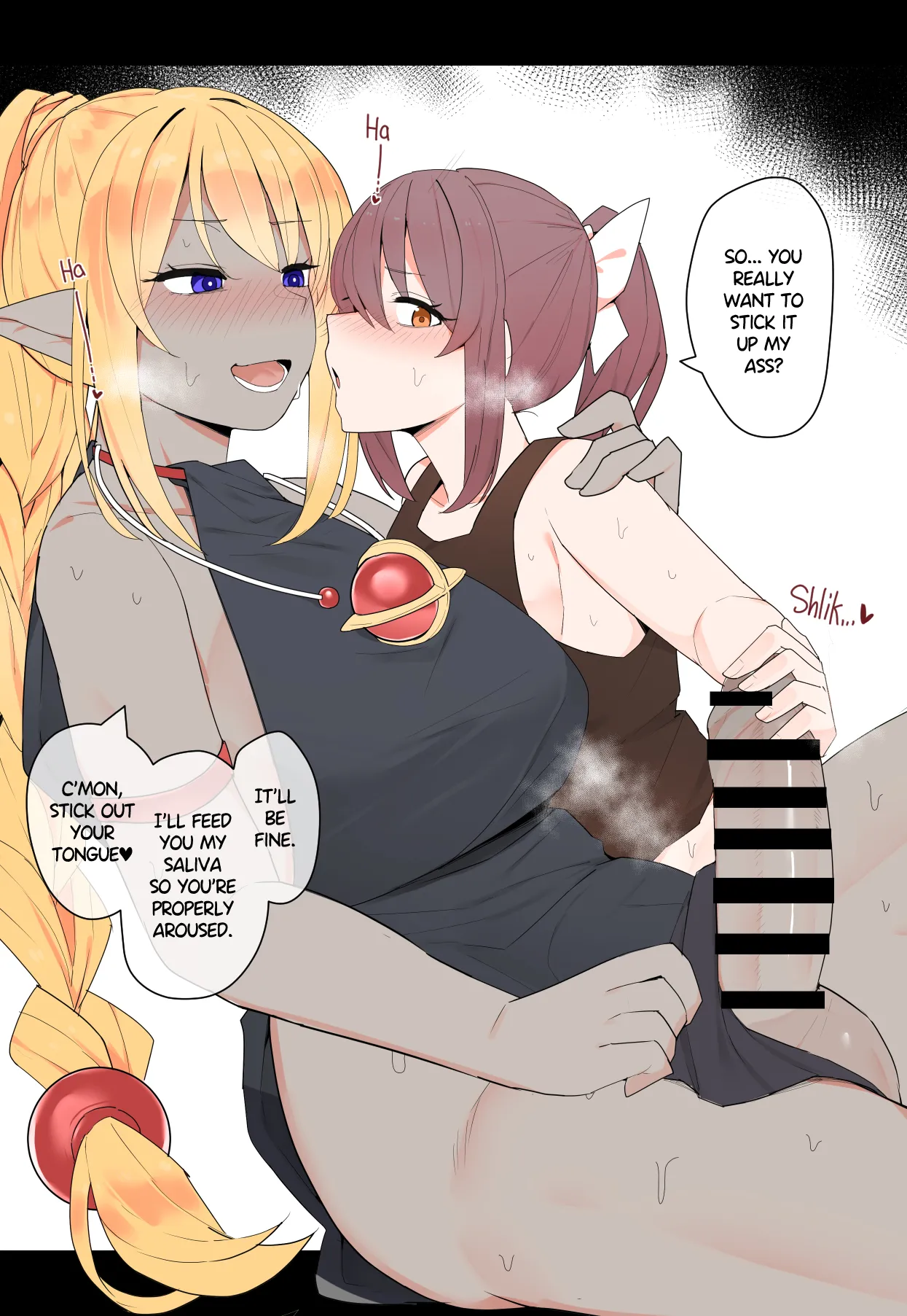 Orc Girl and Anal Sex page 1 full