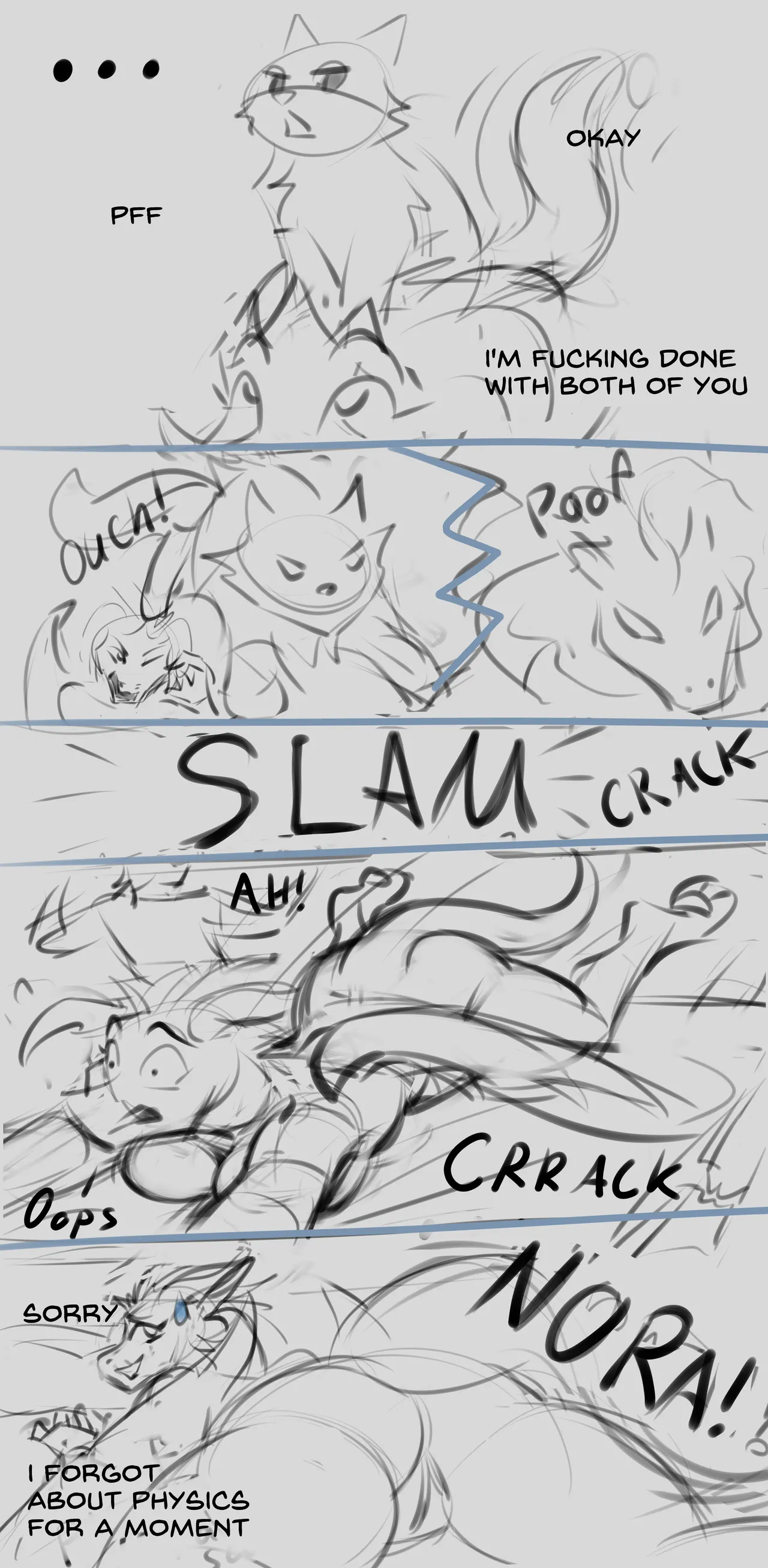 Reni/Nora/Keiren Comic  + Extas page 3 full