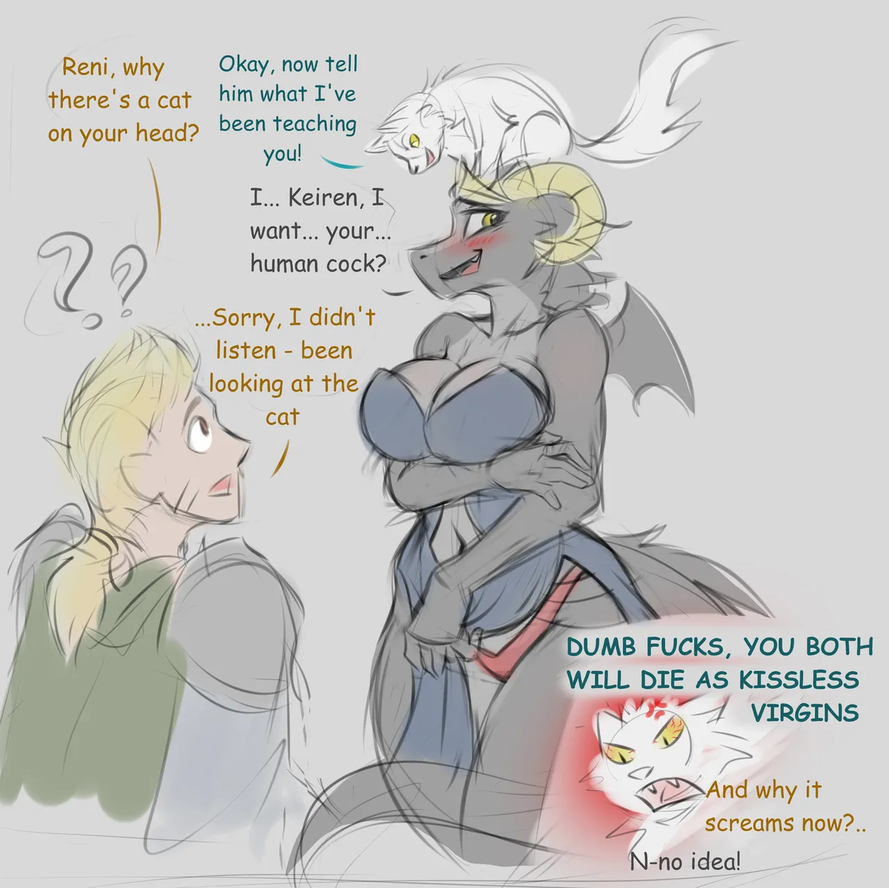 Reni/Nora/Keiren Comic  + Extas page 5 full