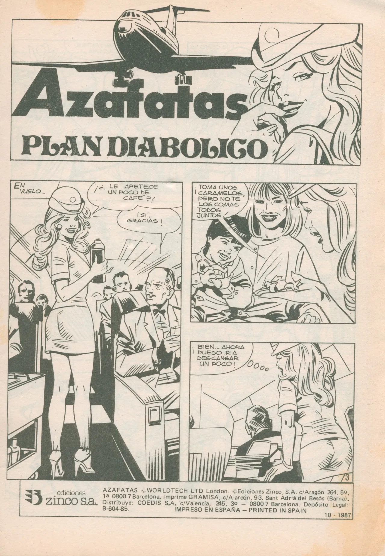 Azafatas 29 Plan Diabolico page 3 full