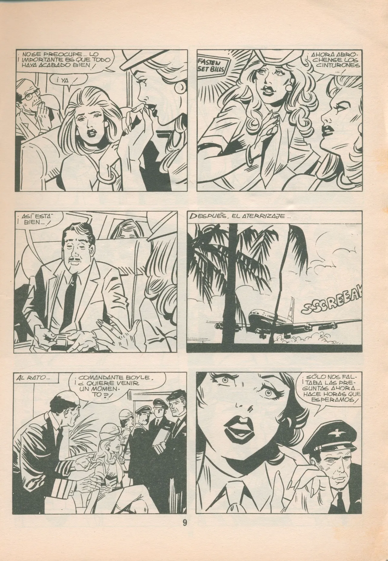 Azafatas 29 Plan Diabolico page 9 full