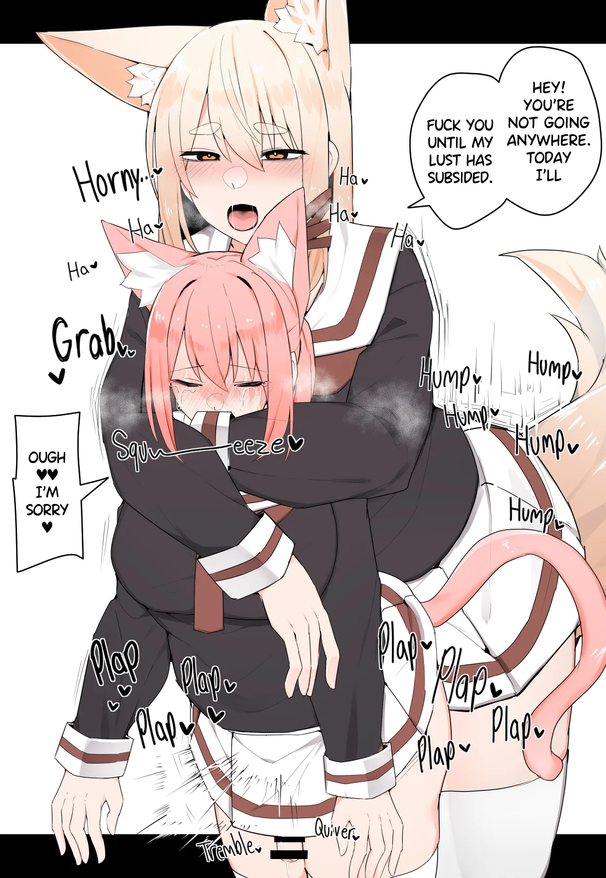A Cat Being Attacked by a Fox page 4 full