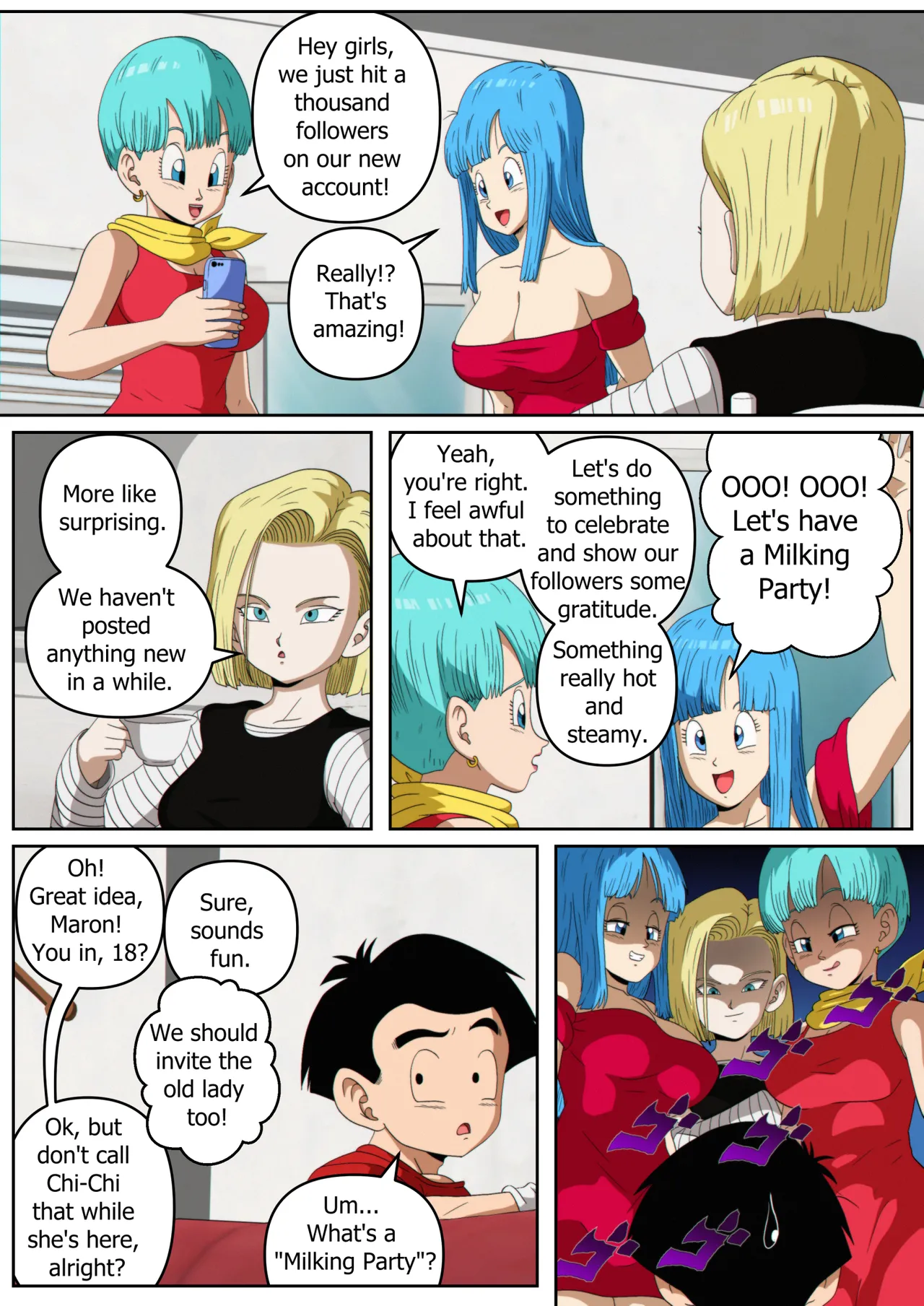 Krillin's harem page 9 full