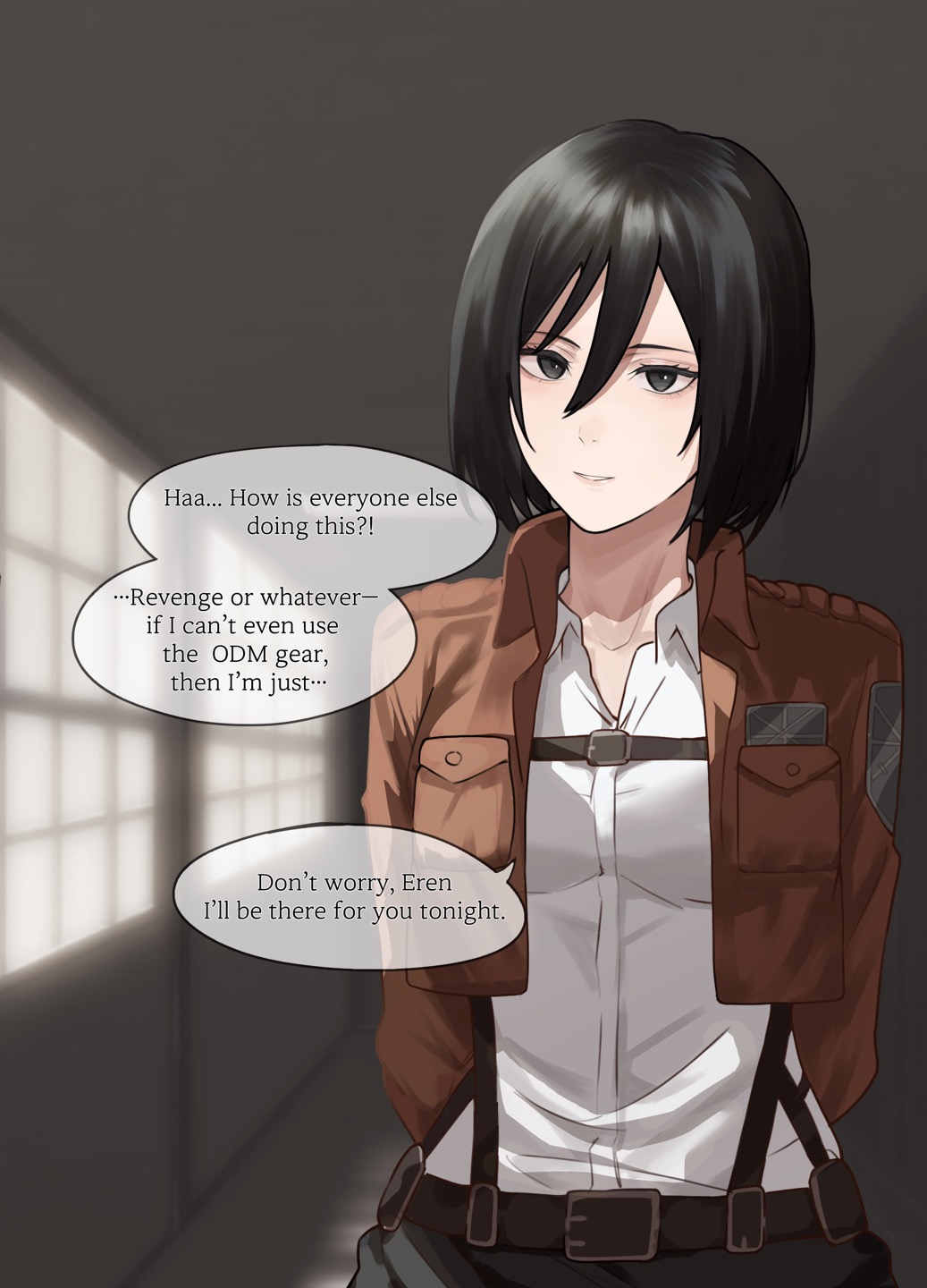 Mikasa Ackerman NTR page 2 full