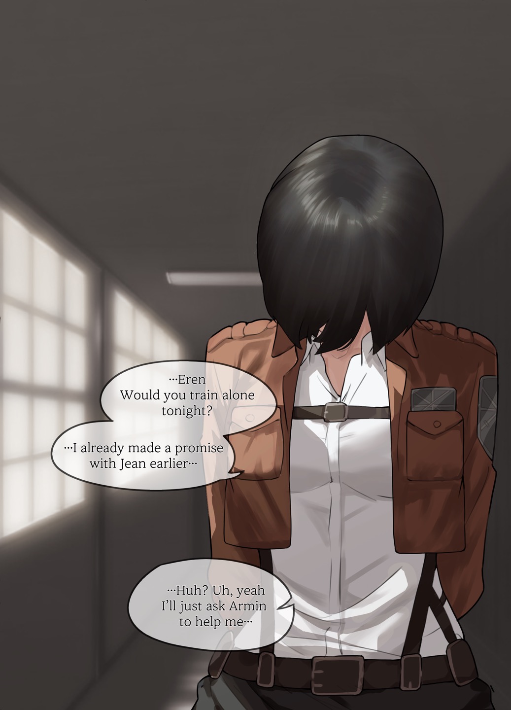 Mikasa Ackerman NTR page 6 full