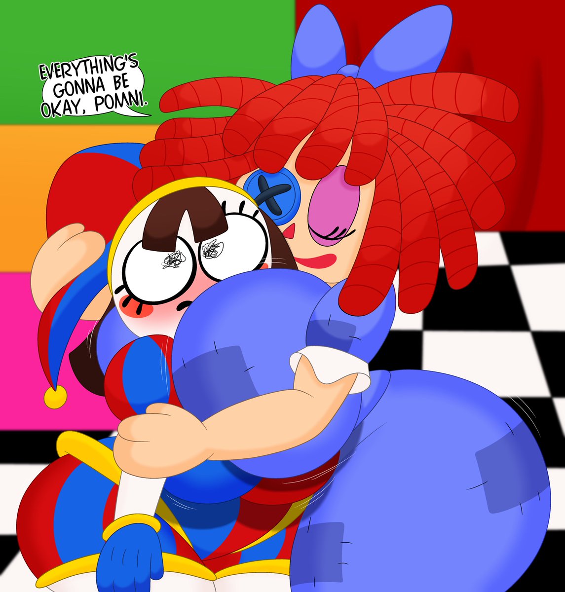 Ragatha x Pomni page 1 full