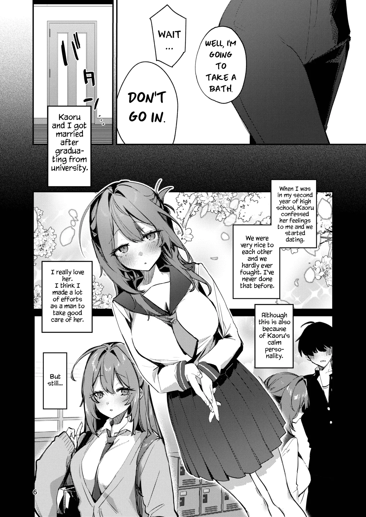 Dumb wife, re-education. page 6 full