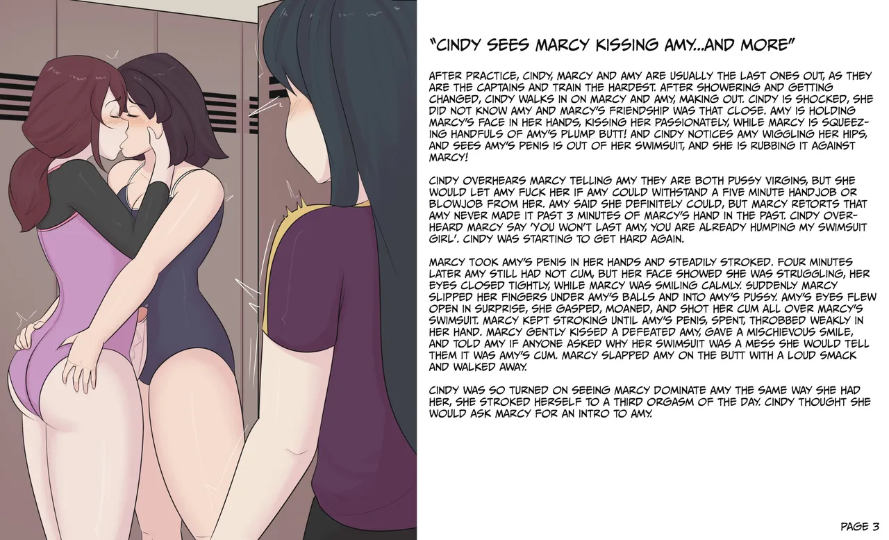 Cindy, Amy, and Marcy story page 3 full