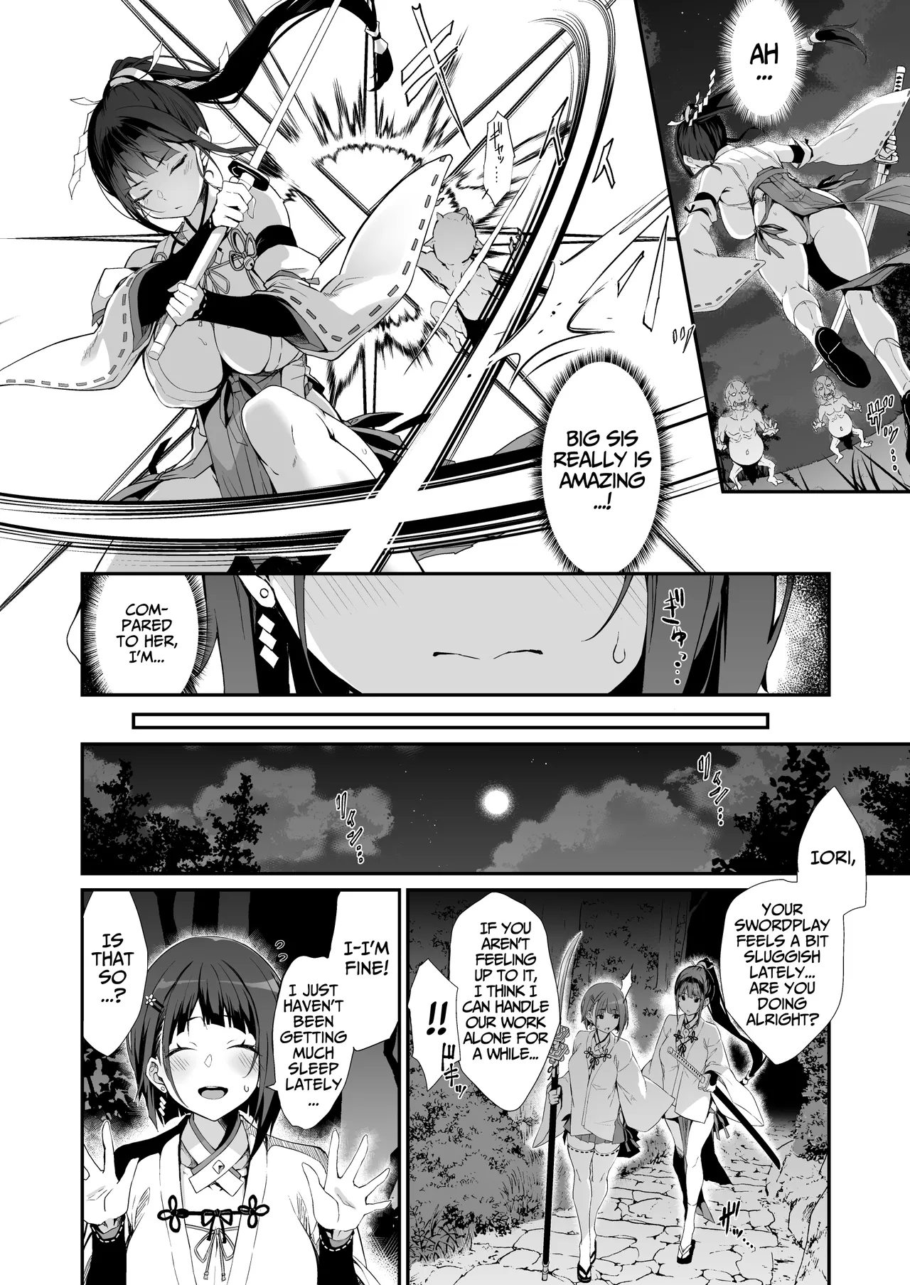 The Battle Shrine Maidens of Humiliating Servility page 5 full