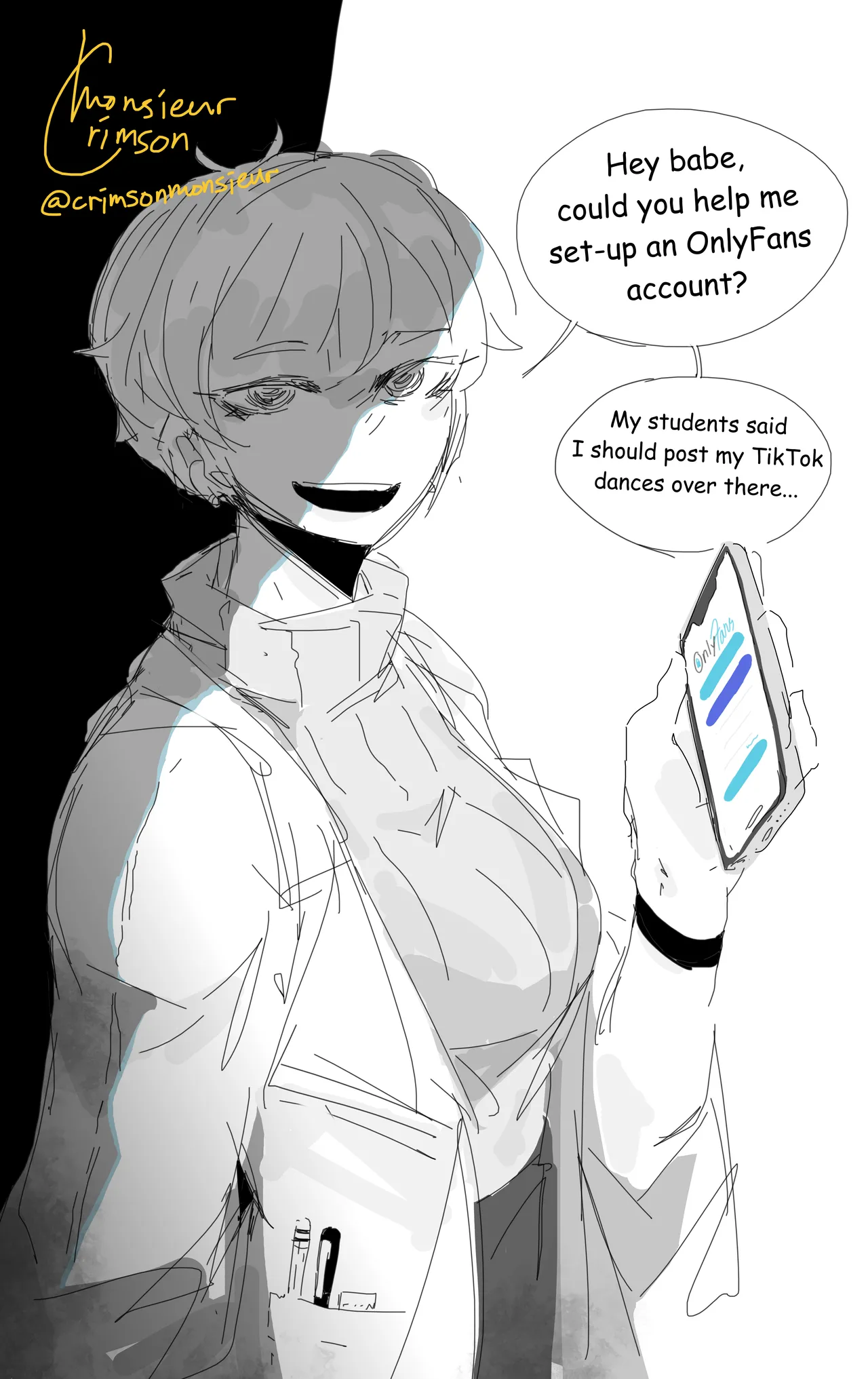 Sensei's onlyf*ns 2P page 1 full