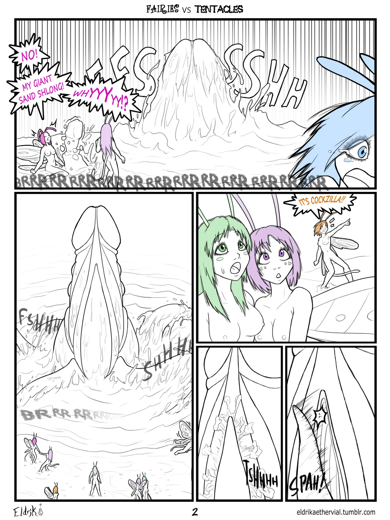 Fairies vs Tentacles page 5 full