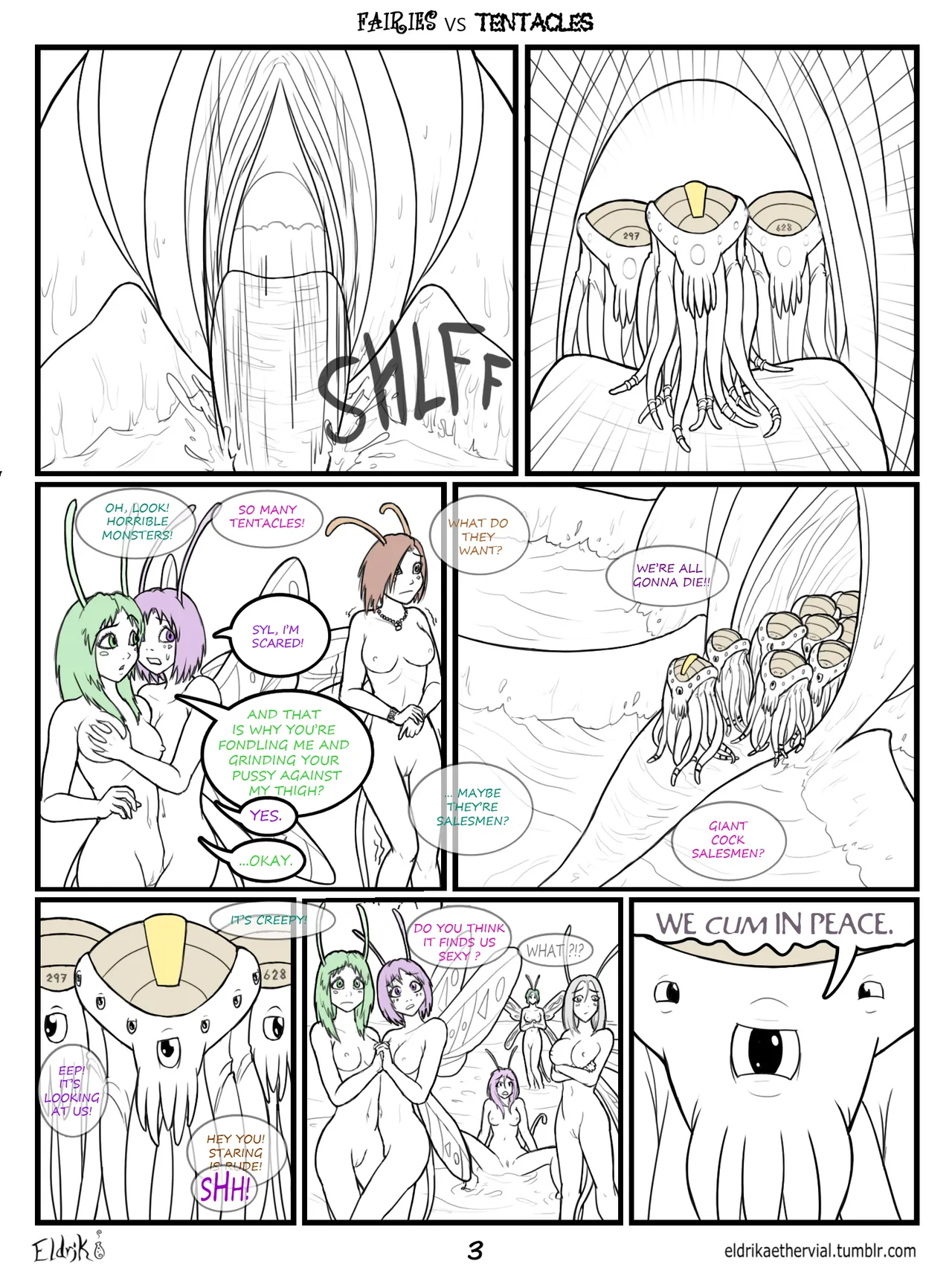 Fairies vs Tentacles page 6 full