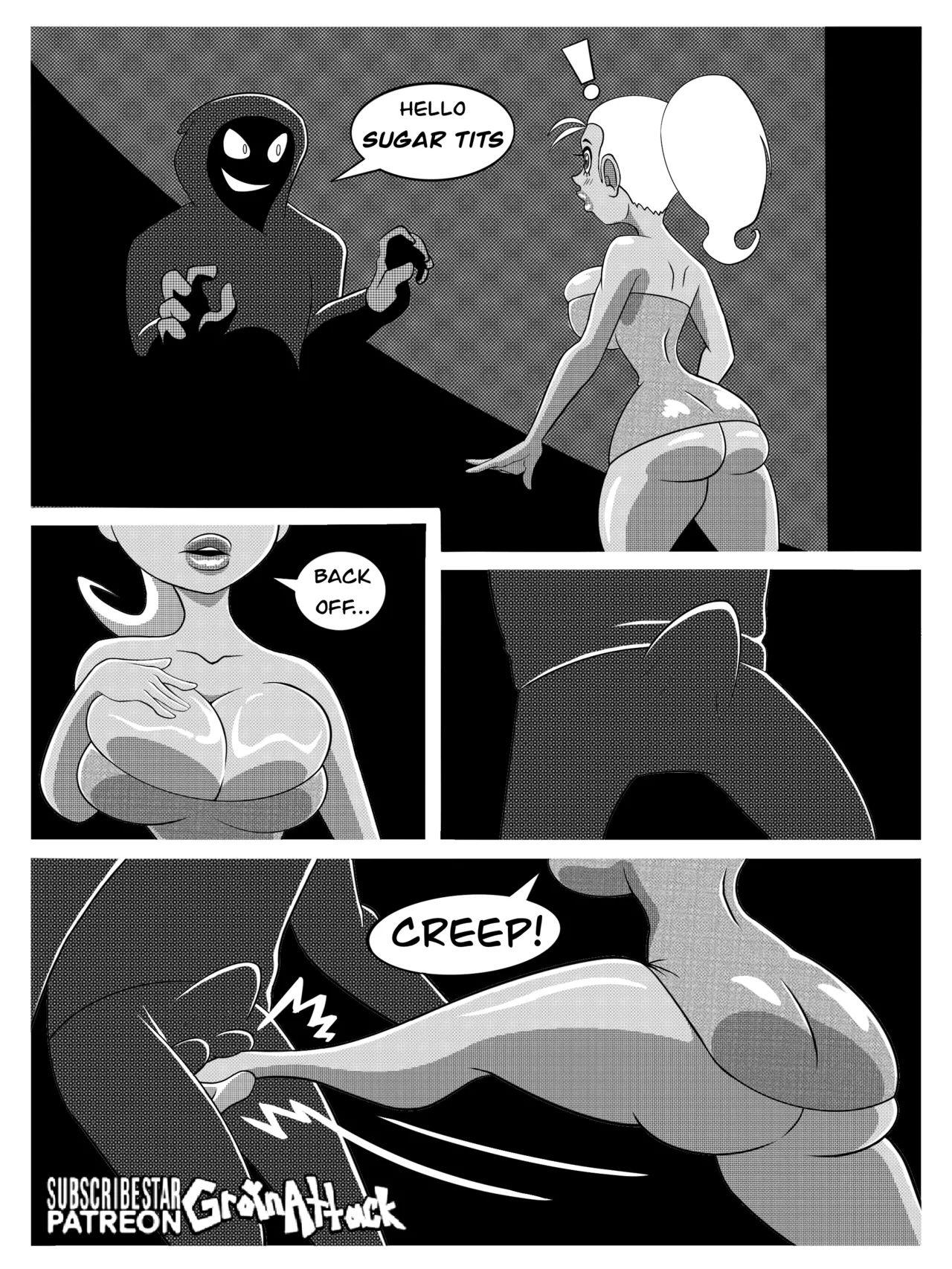 Batgirl Ballbusting page 2 full