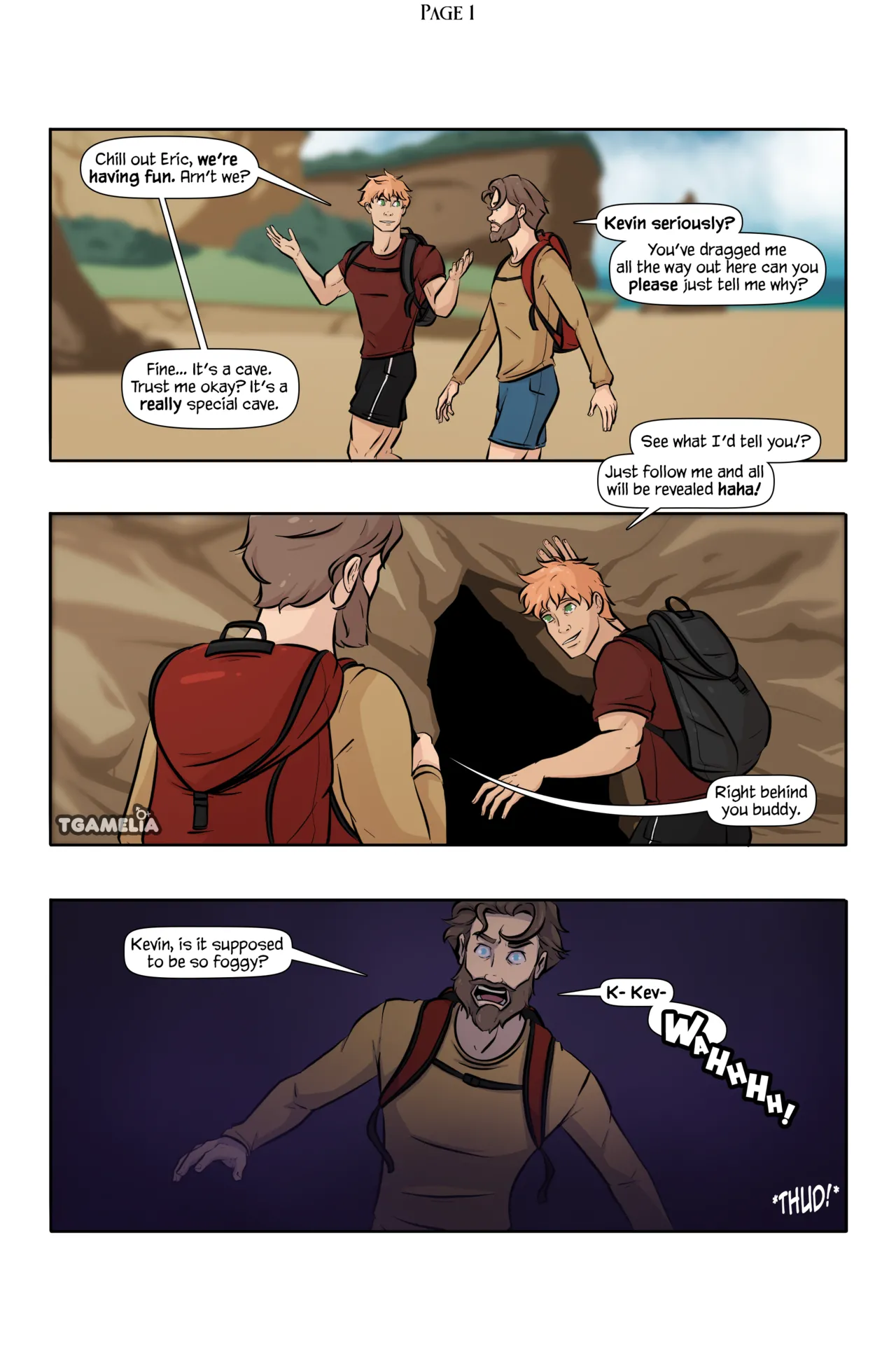Friends & Fantasy page 1 full