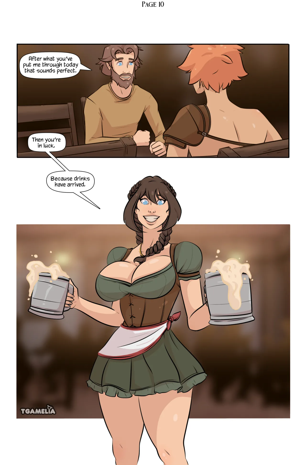 Friends & Fantasy page 10 full