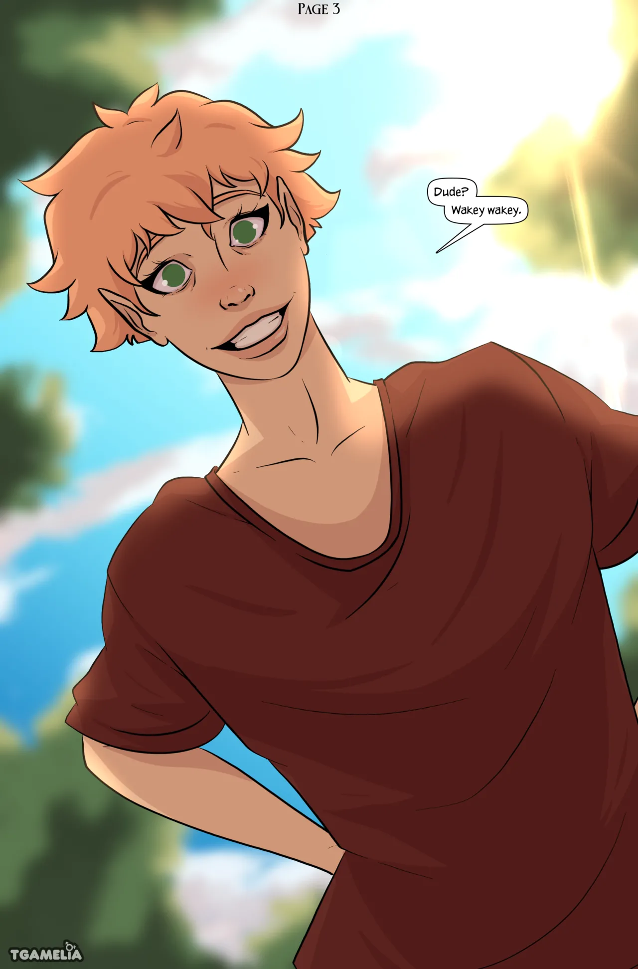 Friends & Fantasy page 3 full