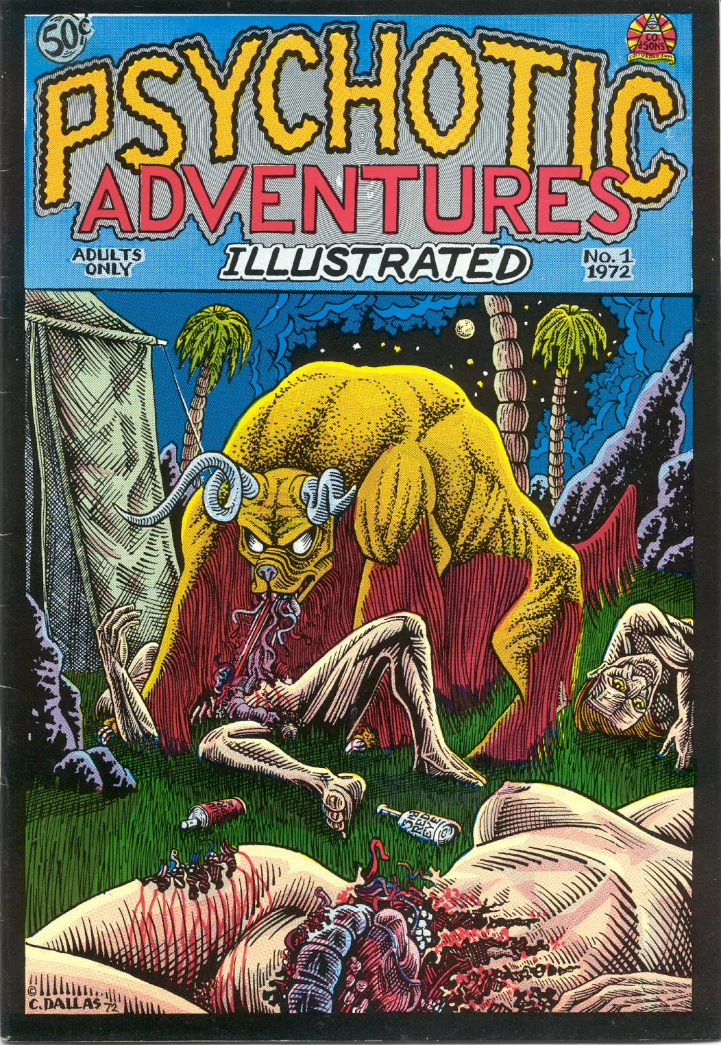 Psychotic Adventures #1 page 1 full
