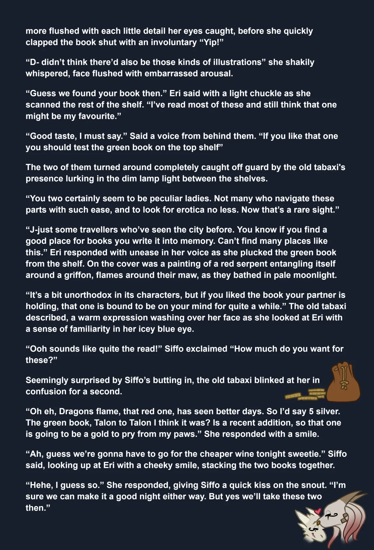 Reading between the lines 📚 page 5 full