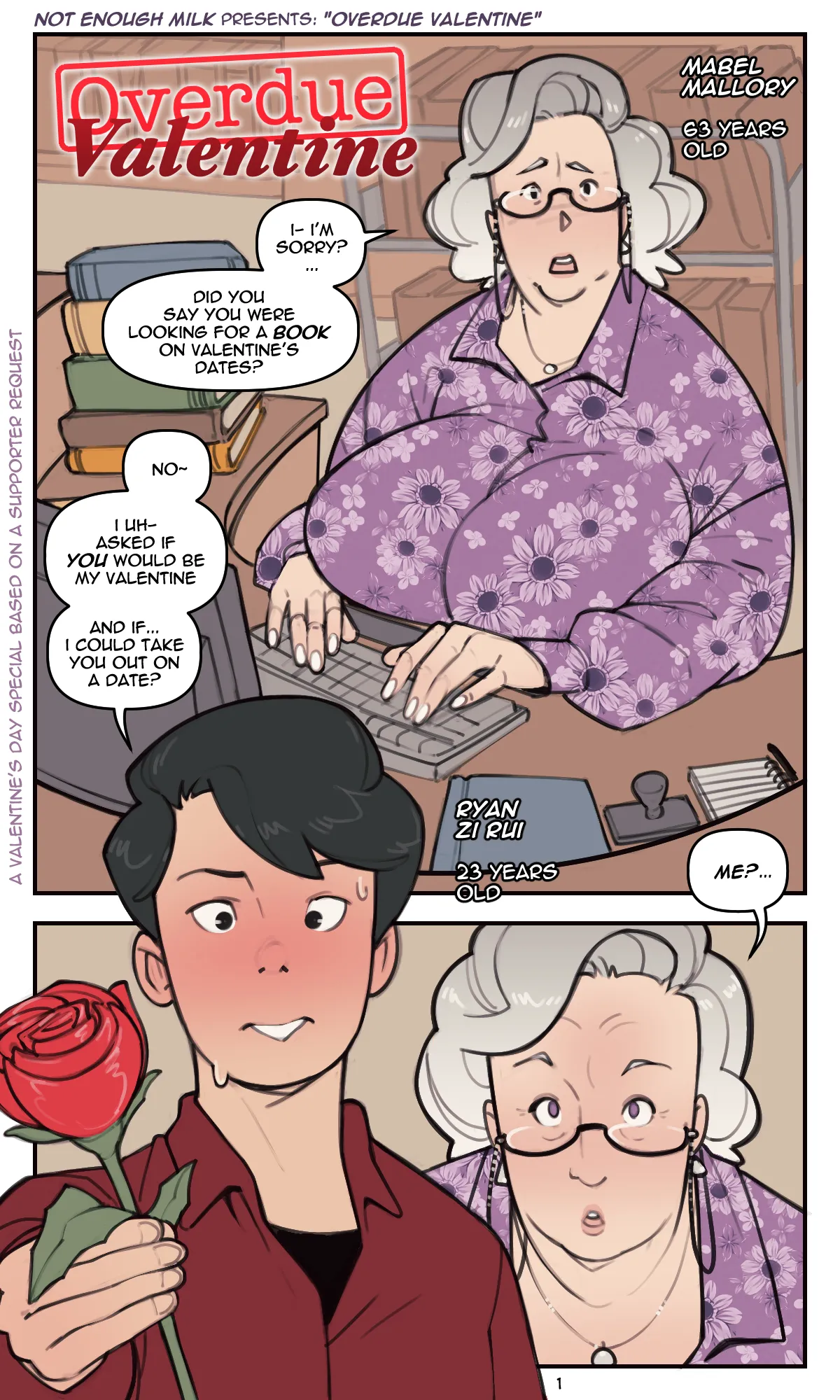 Overdue Valentine page 1 full