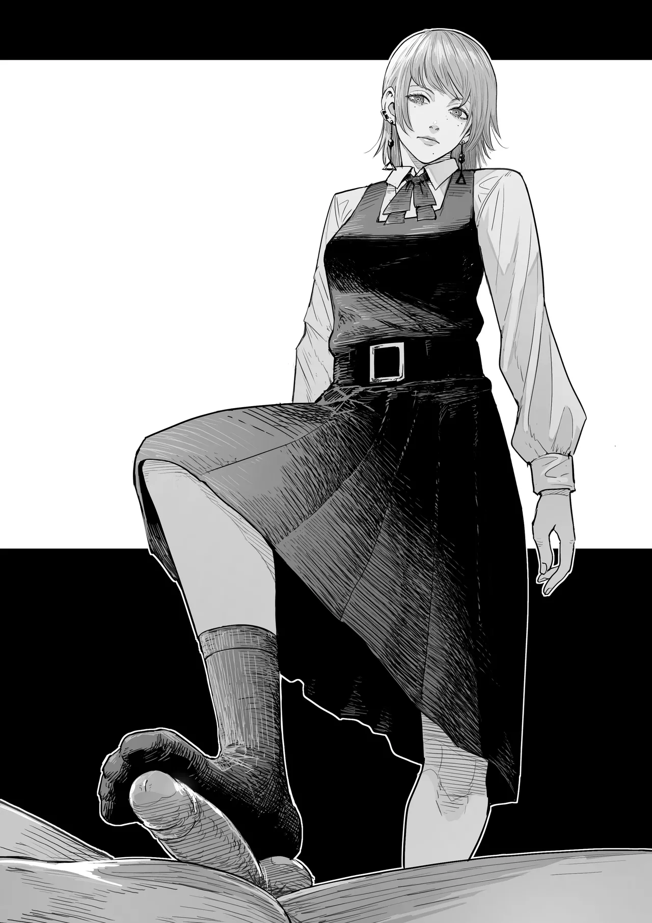Yoru/Asa, Makima, Death Devil and Famine Footjob page 10 full
