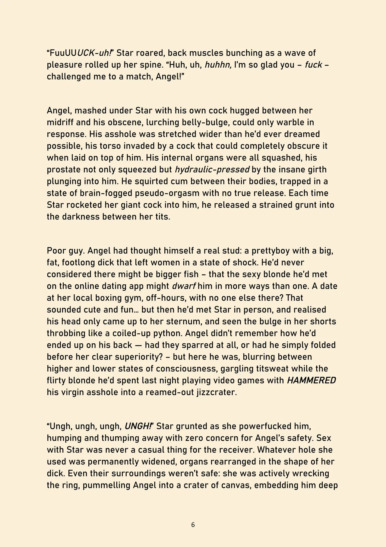 Battle Orgy - Book 1 page 6 full