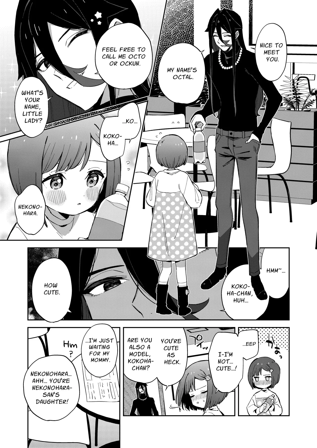 Warui Shokushu to Kawaii Anoko | Naughty Tentacles and The Cutie page 8 full