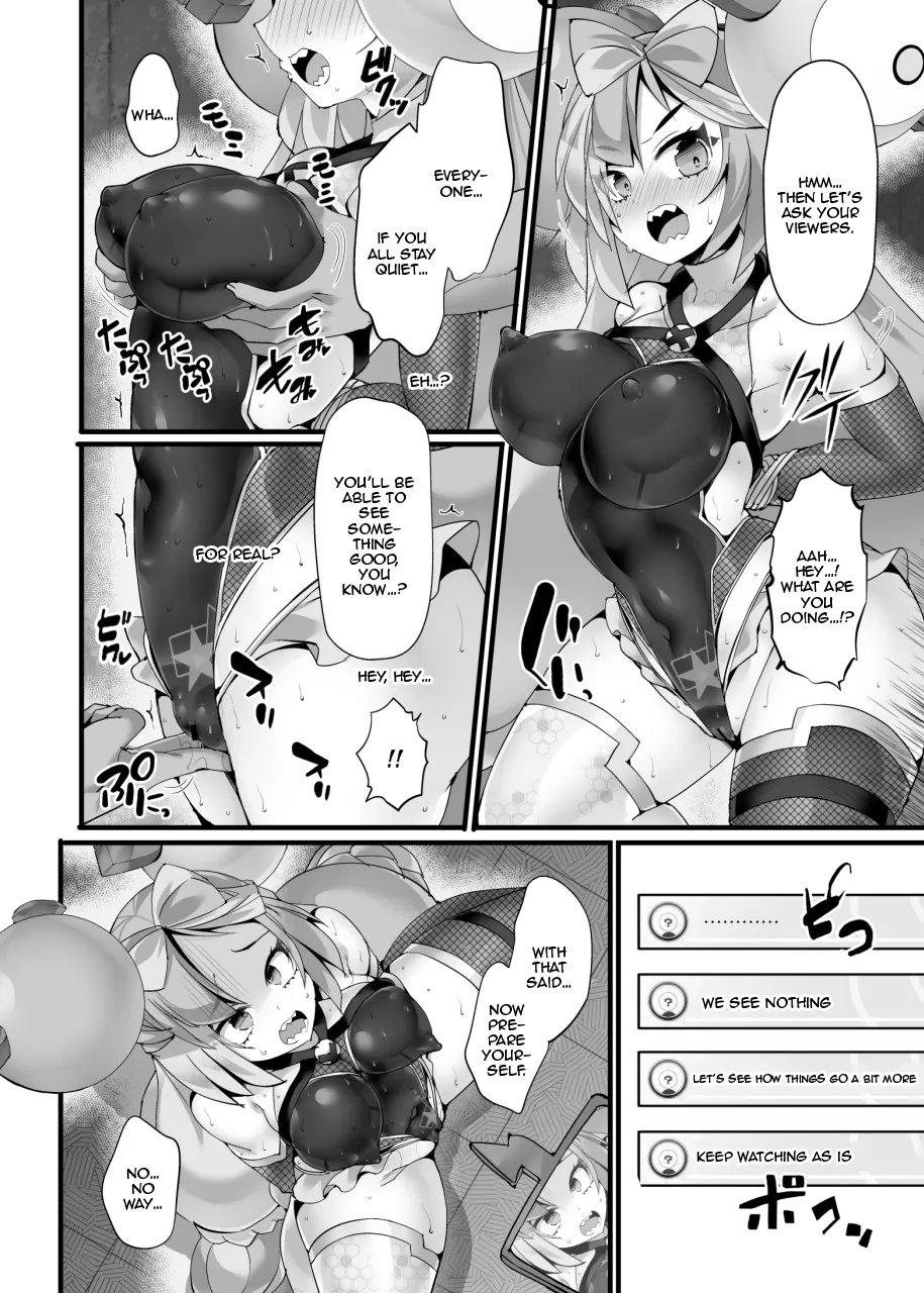 Electrical Kunoichi Streamer Nanjamo "Sennyuu!! Aku no Soshiki" ~Ninmu Shippai!? Kairaku Choukyou Monogatari~ | Electrical Kunoichi Streamer Iono Sneaks In!! Evil Ceremony ~Mission Failed! page 7 full