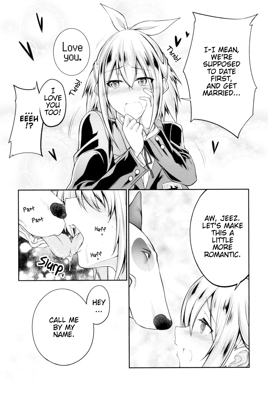 Kimochi ga Shiritai Honki! Honne! Inulingual! | I Want to Know How He Feels. His True Feelings! His True Wishes! Dog Lingual! page 5 full
