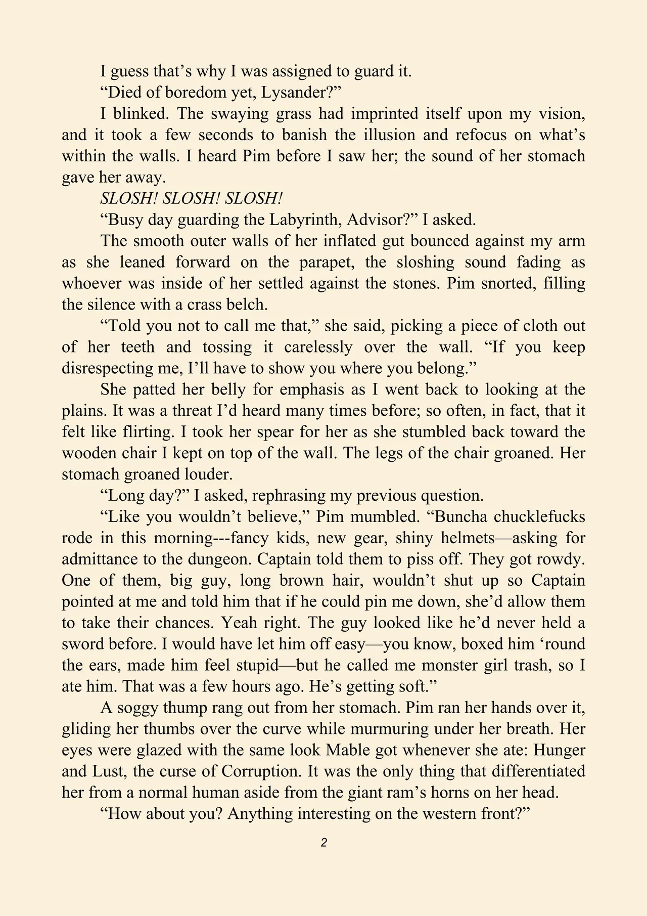 Stuck in another world where all the girls want to fuck and eat me 6.5 page 7 full