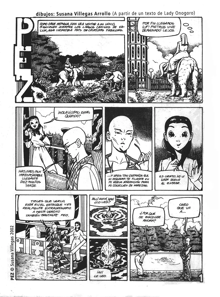 PEZ  ONE SHOT page 1 full