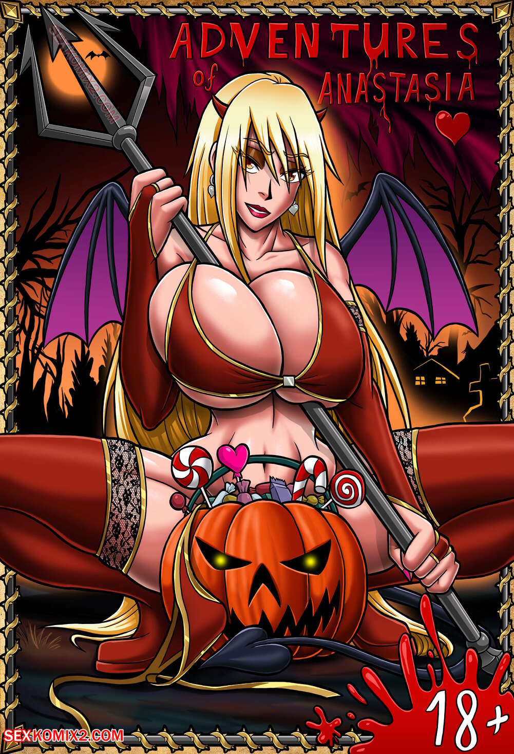 Adventures of Anastasia: Halloween page 1 full